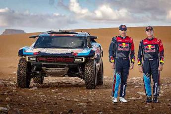 Carlos Sainz, Lucas Cruz, Ford Raptor T1+. Ford Performance 2024